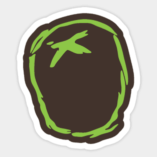 Green Olive Sticker